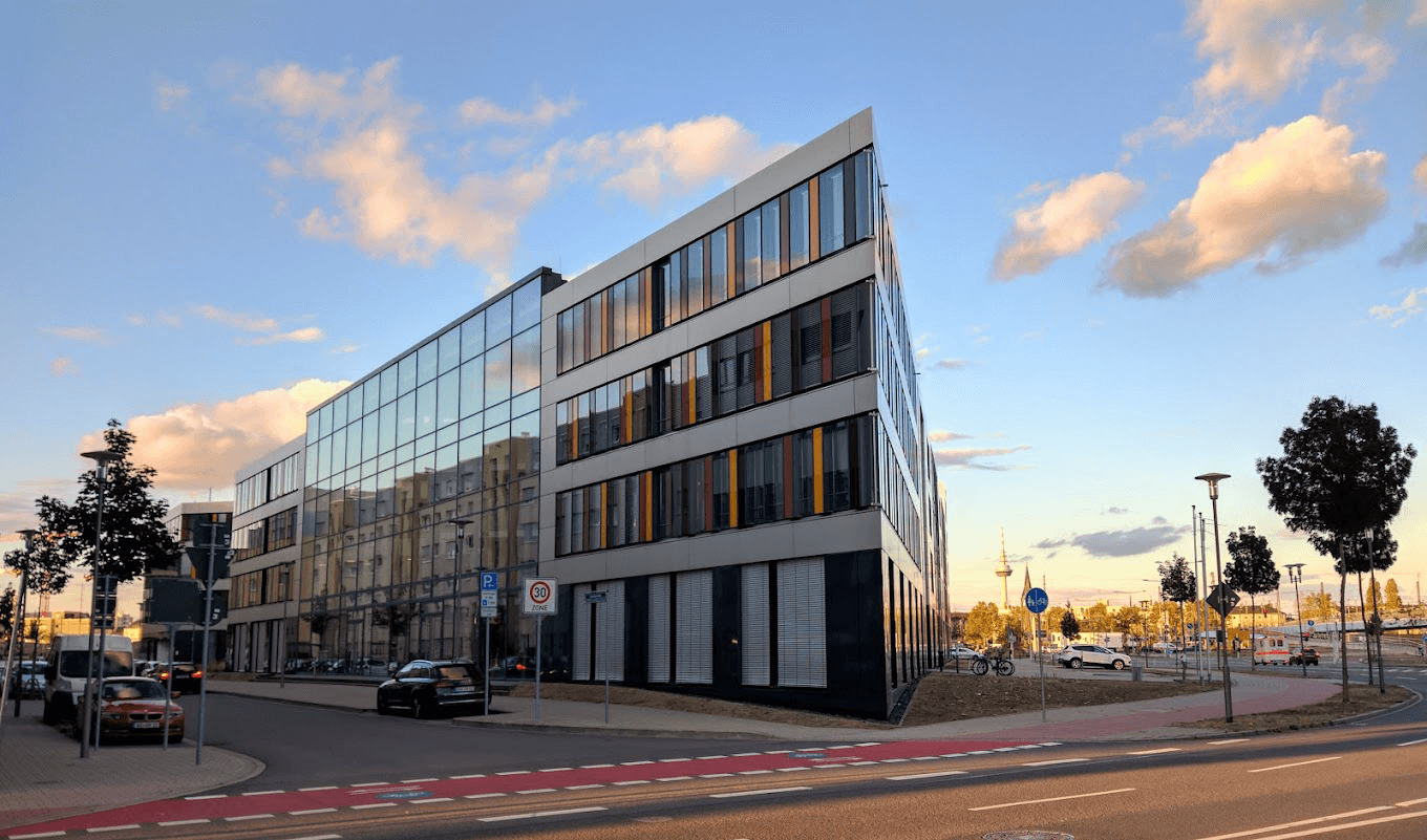 The Mafinex building in Mannheim, home of Reportix